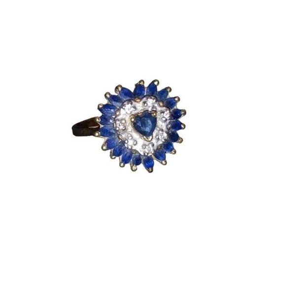 Heart Shaped Sapphire Diamond - image 1