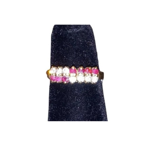 14k Ruby and Diamond Ring - image 1