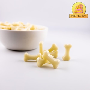 Glow-in-the-dark Bone Focal Bead Charms for Kandi, Friendship Bracelets |  Available in packs of 5, 10, or 20 Beads