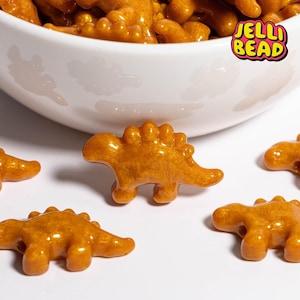 Dino Nugget Beads: Focal Charms for Kandi / Friendship Bracelets
