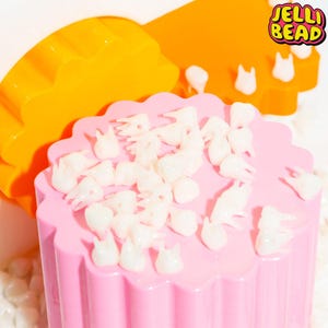 Glow in the Dark Tooth Bead Charms: Kandi Bracelet Supplies