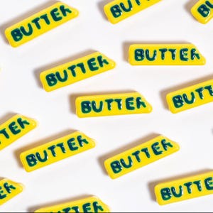 Butter Beads - Friendship Bracelet Supplies - Kandi Beadwork Projects - Durable Plastic Beads - Jewelry Making Supplies