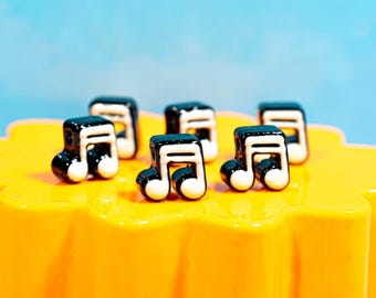 Cuentas con notas musicales: Adornos principales para pulseras Kandi/de la amistad