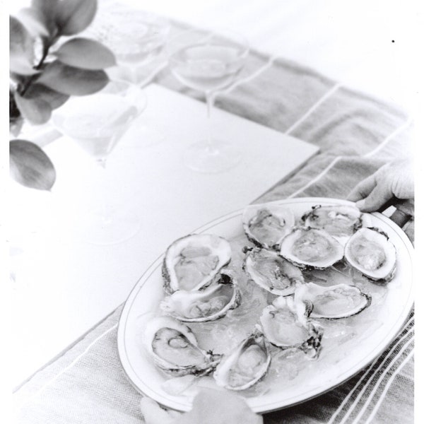 Consider the Oysters (2023), Silver Gelatin Print