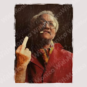 Fred Sanford You Big Dummy PNG, Vintage Sanford and Son Digital Design, Redd Foxx Sarcastic Funny Quote Download