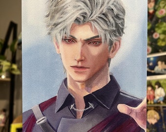 LaDs Art Print | Sylus Love and Deepspace Fanart
