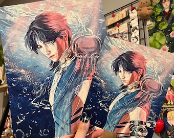 LaDS Art Print | God of the Tides Rafayel Love and Deepspace Fanart