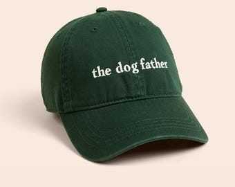 Dog Dad Hat Gift Fathers Day Gift for Boyfriend, Dog Father Hat, Pet Lover Cap, Dog Lover Gift, Baseball Cap