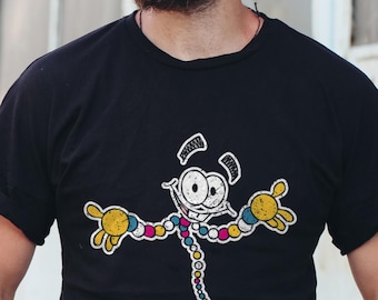 Distressed Mr. DNA T-Shirt, 90s Movie Tee