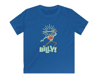 Adventure Time Billy Kids T-Shirt | Cartoon Character Tee for Adventurers