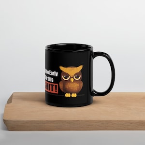 Black Glossy Mug