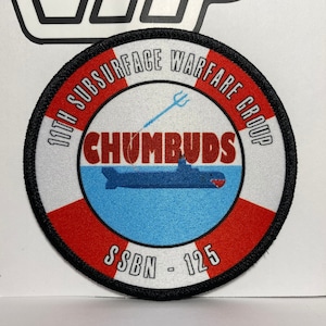 11th Subsurface Warfare Group Patch [Gawr Gura / Hololive English]