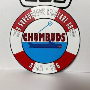 11th Subsurface Warfare Group Sticker [Gawr Gura / Hololive English]