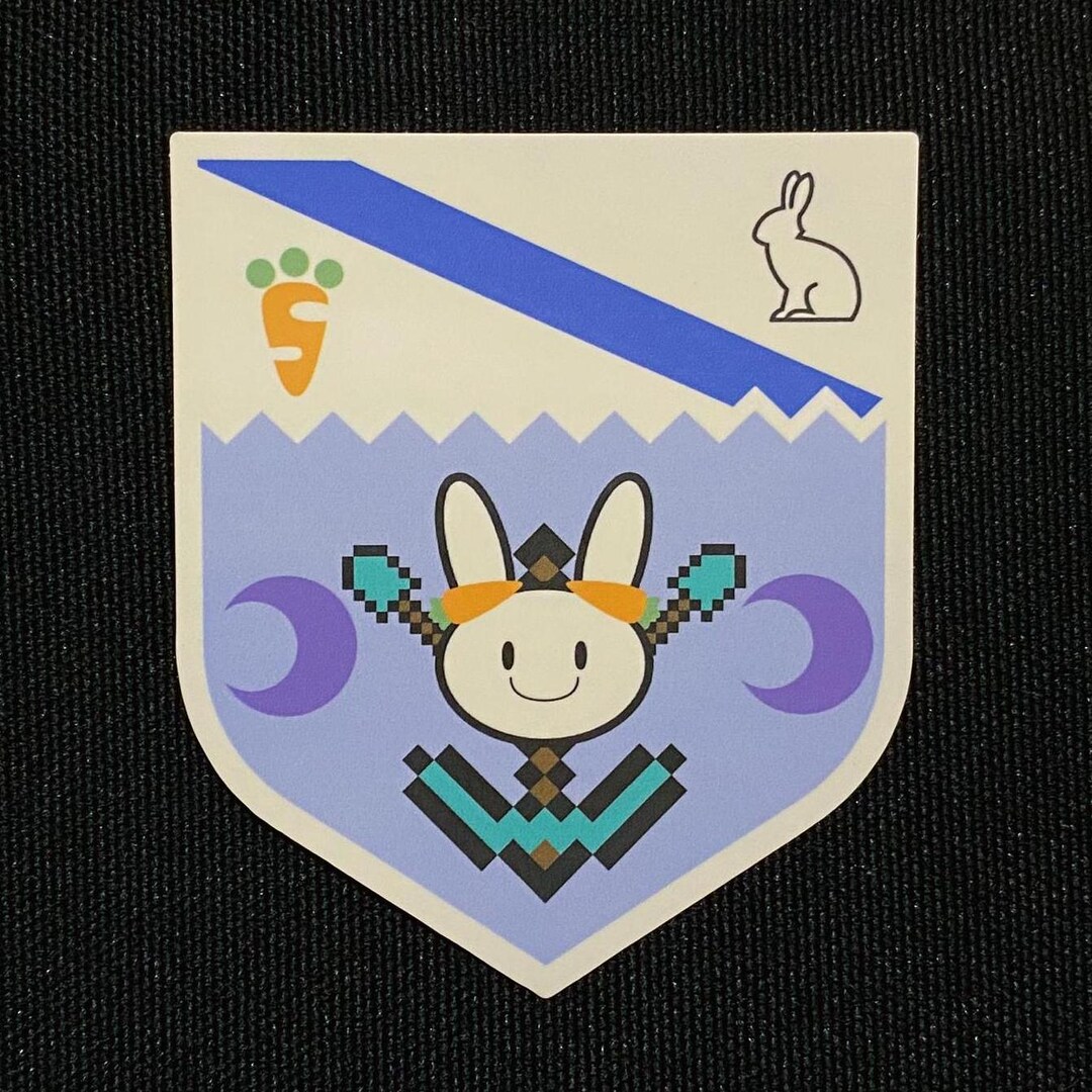 Usaken Sticker [usada Pekora / Hololive] - Etsy