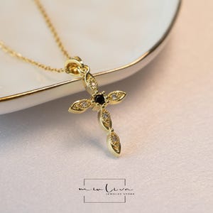 Gold Cross Necklace