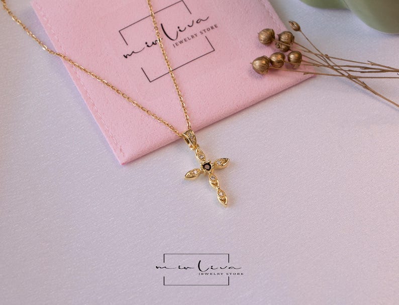 Gold Cross Pendant