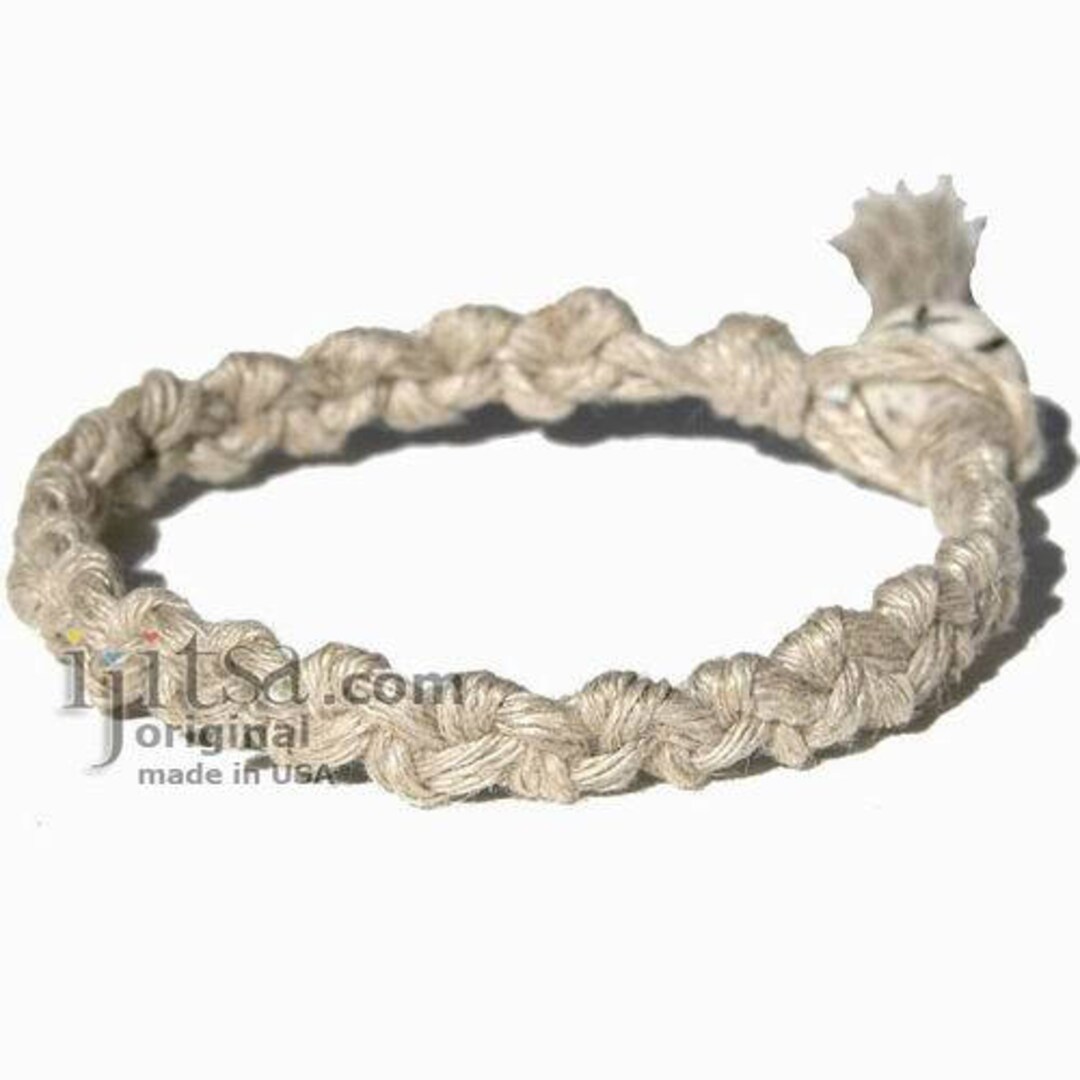 Natural Hemp Chain Bracelet or Anklet - Etsy