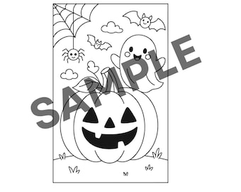 Halloween Coloring Page