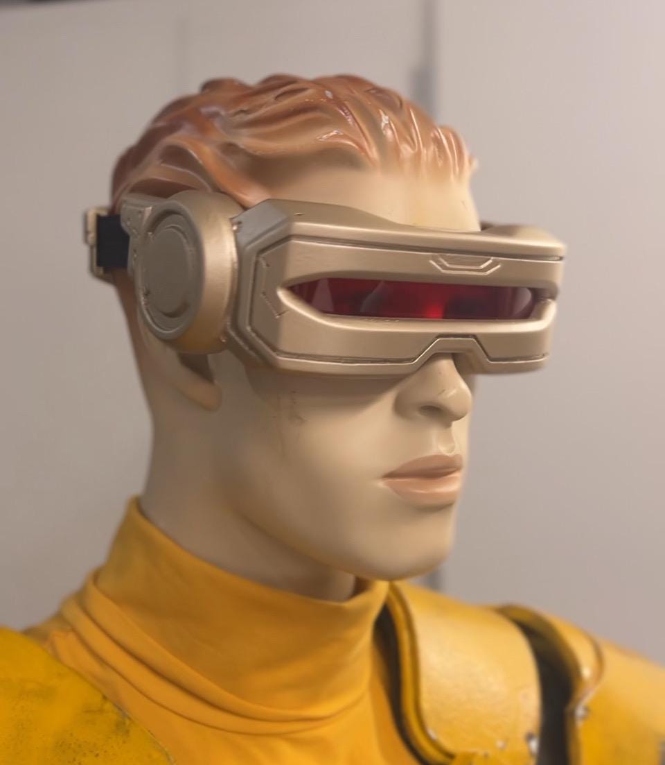 X-men Cyclops Visor Optic Blaster Glasses/goggles - Etsy