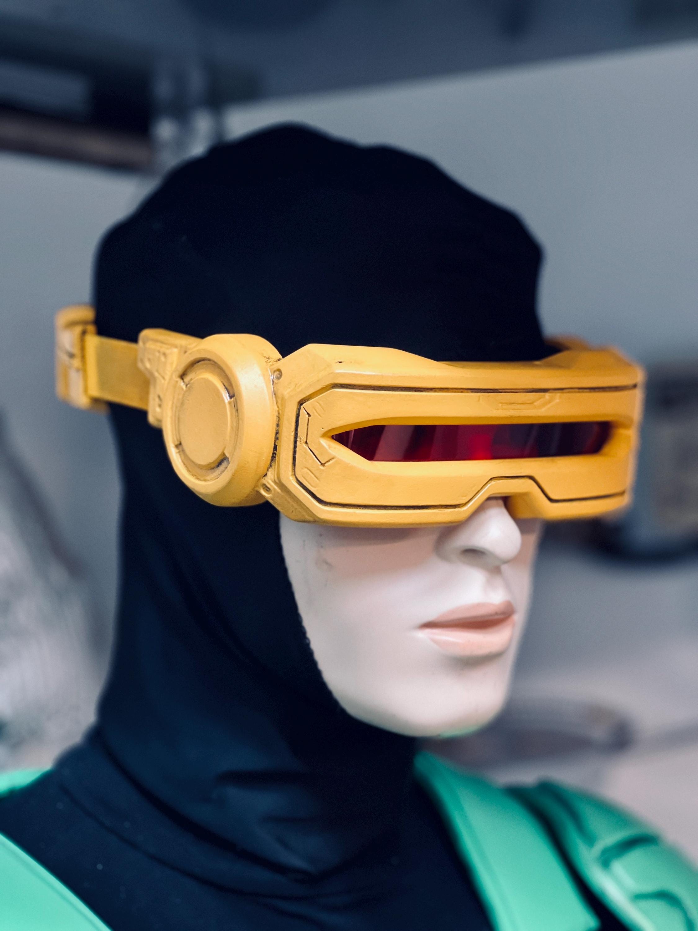 s*u様 ✨激レア cyclops visor oakley サングラス 80s Futuristic Cyclops Cyber Visor Sunglasses Men Women Punk