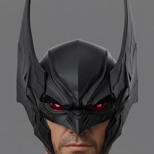 Goth Demon Batman Wolverine Cosplay Helmet