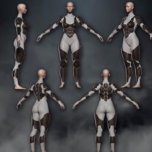 Female Hero Body Armor