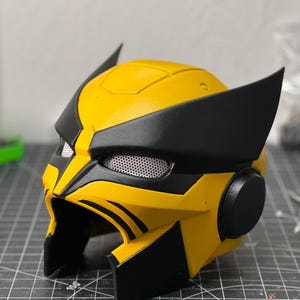 Klassisk 1974 Wolverine Armor Cosplay-hjälm