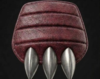 Armadura de Shao Kahn con protección de mano con púas/garras