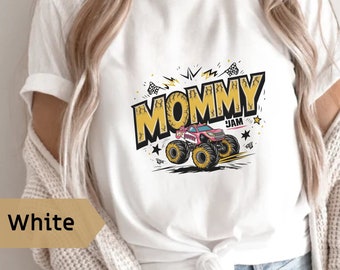 Monster Truck Mama Shirt Boy Mama Shirt Monster Truck Shirt Boy Birthday Party Shirt New Mom Boy Baby shower Gift