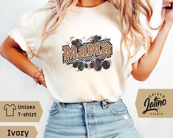 Comfort Colors Monster Truck Mama Shirt Boy Mama Shirt Monster Truck Shirt Boy Birthday Party Shirt New Mom Boy Baby shower Gift