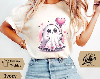 Comfort Colors Be My Boo Sweatshirt Ghost matching shirt Valentines Day Hoodie Cozy Heart Ghost Crewneck Valentines Day shirt Heart Pullover