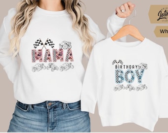 Monster Truck birthday Matching shirts family Monster Truck Shirt Custom Name Matching Family hoodies Truck Lover Mom Dad and Boy sweatshirt