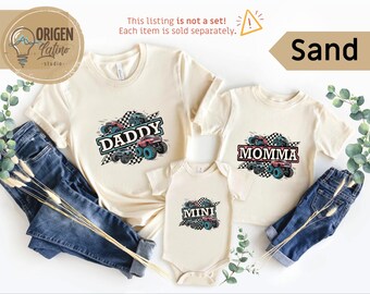 Monster Truck birthday Matching shirts family Monster Truck event Shirt Custom Matching Family Truck Lover Mom Dad and Boy sweatshirt