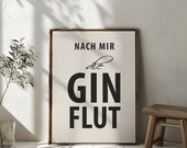 Poster: Nach mir die Gin Flut