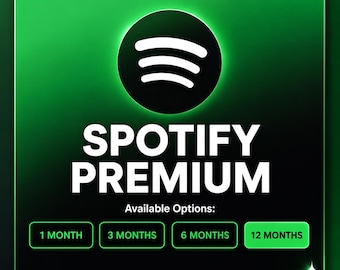 Spotify-Abo (12 Monate) | Werbefrei, Offline-Hören, Spotify Premium