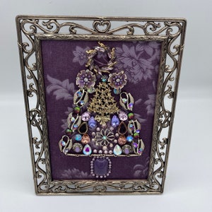 Vintage jewelry art framed vintage jewelry framed jewelry tree
