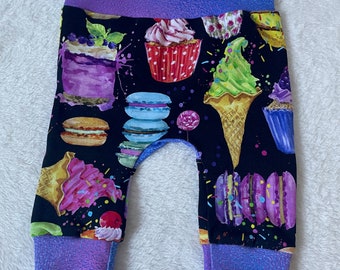 Desserthose – Größe Neugeborene – Kleidung für wiedergeborene Puppen
