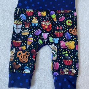 Mickey Sweets Pants -Size Newborn - Reborn Doll Clothes