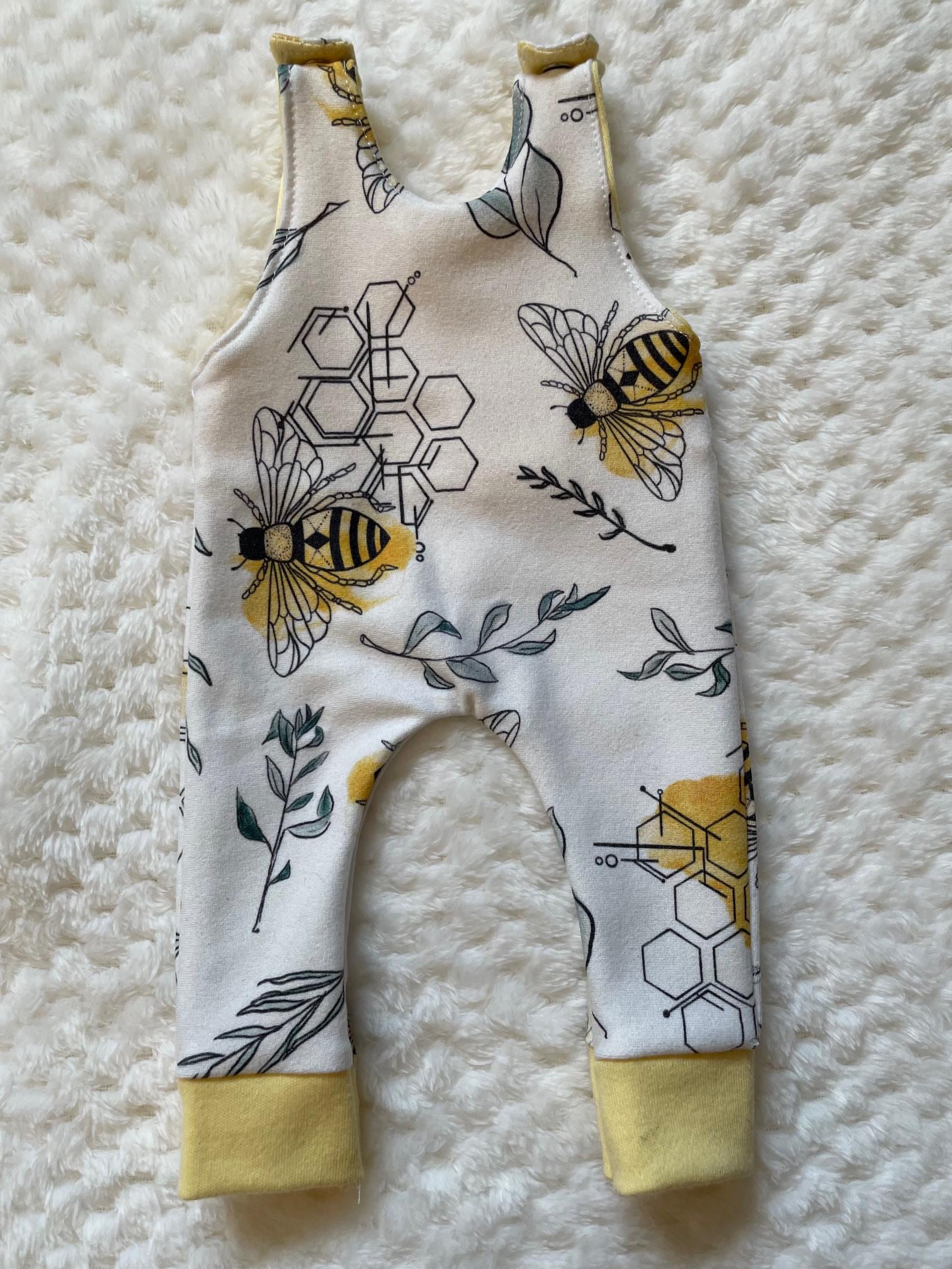 Bee Overalls - Size Preemie - Reborn Doll Clothes - Etsy
