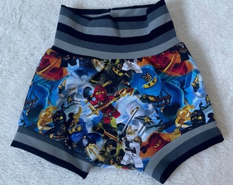 Lego Ninjago Shorts - Size Newborn - Reborn Doll Clothes