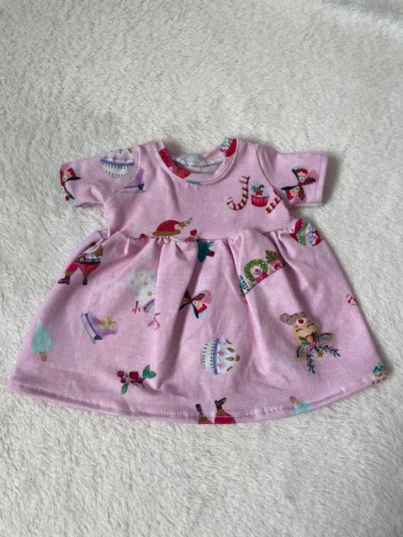 christmas dress for preemie Christmas Dress - Size Preemie - Reborn Doll Clothes