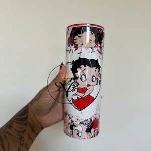 20oz Betty Cartoon Tumbler