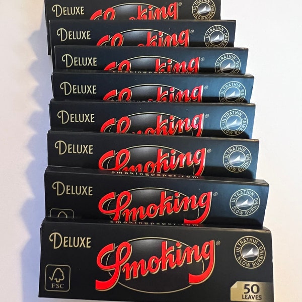 Smoking Medium Rolling papers Deluxe Ultra thin Slow Burning