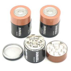 Battery herb grinder
