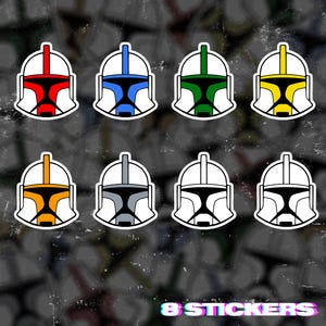 Clone Trooper Sticker Pack