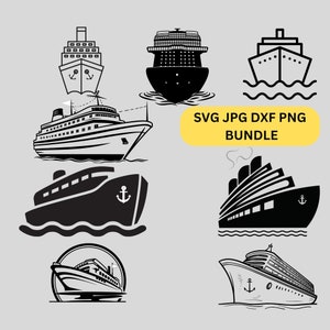 Cruise Ship SVG bundle | Boat bundle | cruise svg | Cruise Ship bundle| ship SVG  | Digital Download |