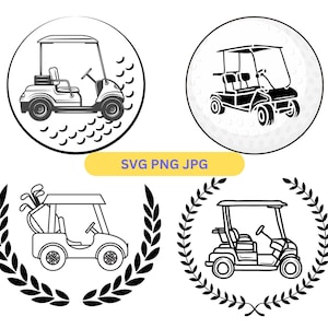 Golf buggy SVG bundle | Golf cart bundle | golf cart svg | golf buggy svg Golf bundle | golf SVG  | Digital Download |