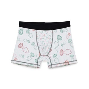 Calzoncillos bóxer con tapón anal / Ropa interior festiva / Bóxers divertidos para hombre / Juegos anales eróticos / Idea de regalo para hombres gay / Ropa interior para novios twink