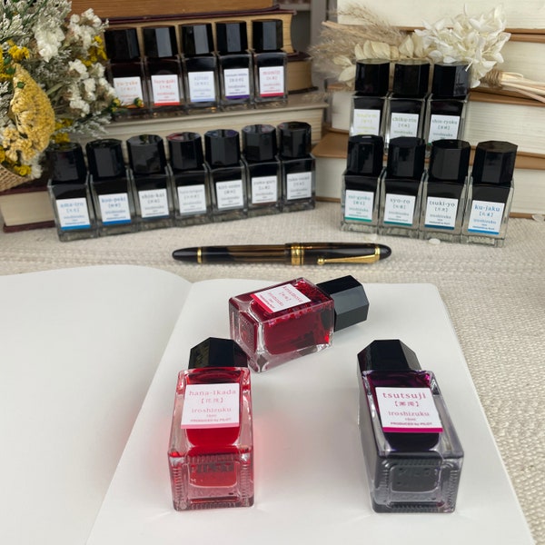 Pilot Iroshizuku Fountain Pen Ink (15ml Bottle)