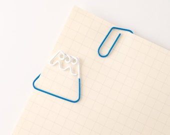 Fujiyama Mountain Paper Clips (9 Pcs) Planner Accessories, Steel
